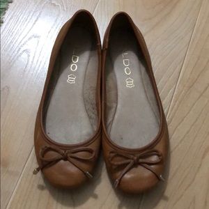Brown ALDO flats